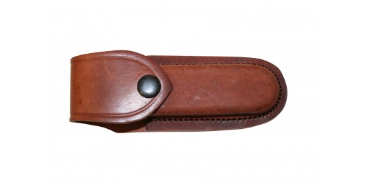 Etui en cuir marron Etui en cuir marron