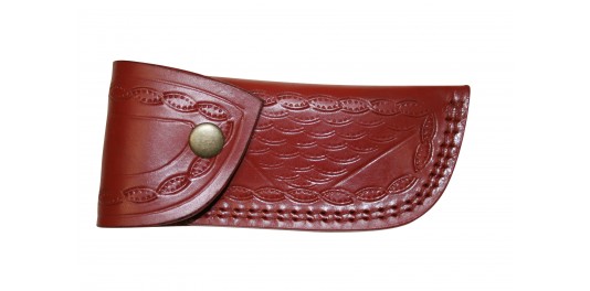 Etui en cuir marron Etui en cuir marron