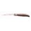 Laguiole Becasse Mitre Argent Bois d'Amourette