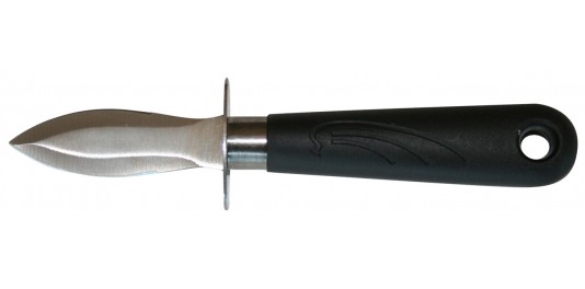 Couteau à Huître avec Garde de protection Inox
